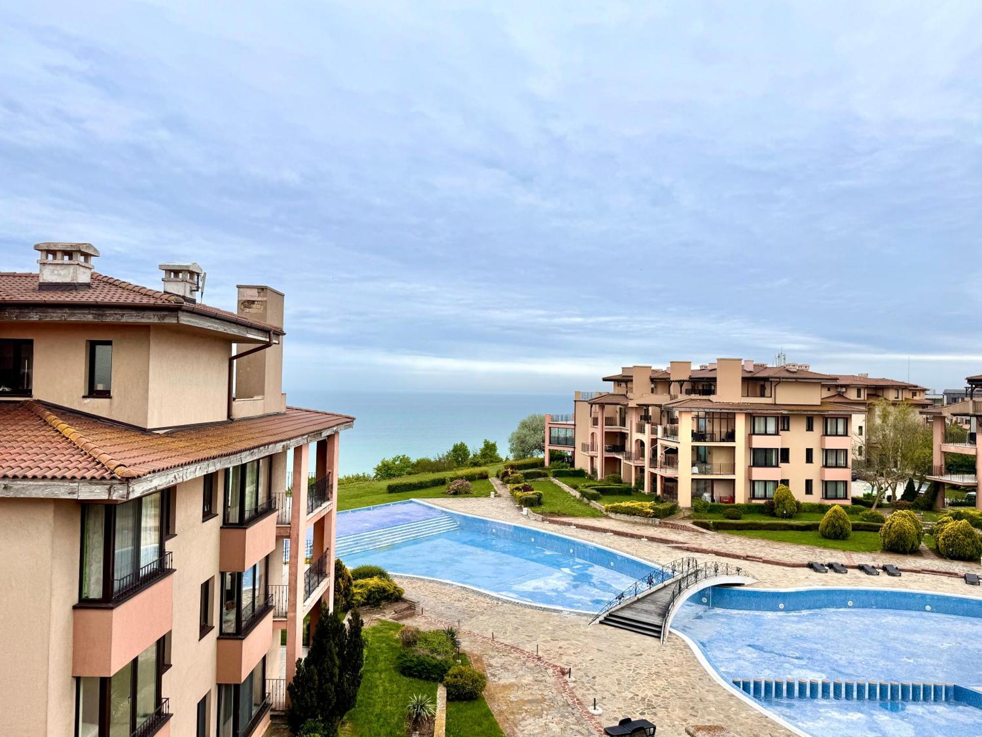 Sea View & Infinity Pool Apartments In Kaliakria Resort Balchik Luaran gambar