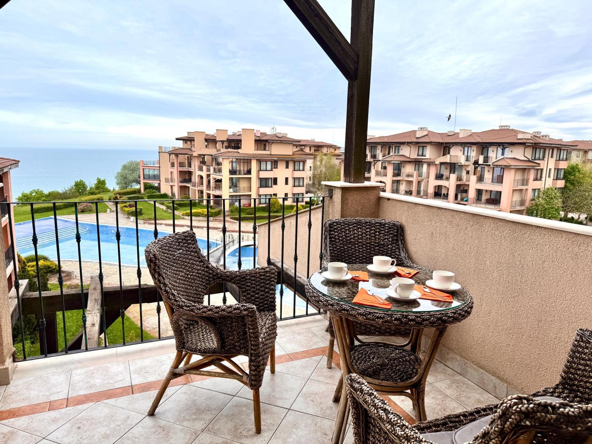 Sea View & Infinity Pool Apartments In Kaliakria Resort Balchik Luaran gambar